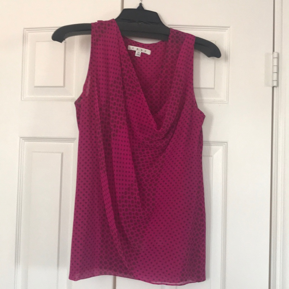 CAbi Brilliant Blouse style #983 size XS